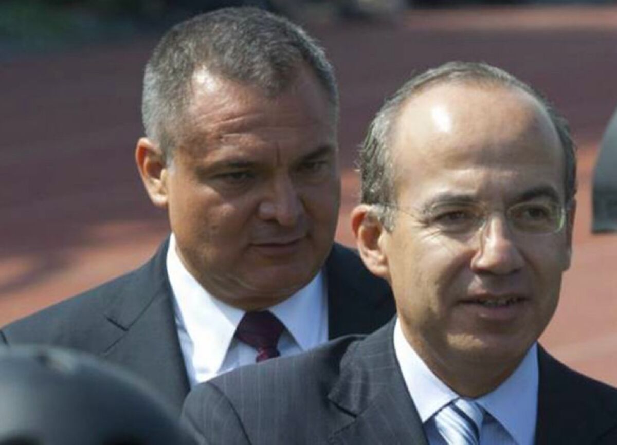 UIF está investigando a Felipe Calderón y a todo el círculo cercano de Genaro García Luna
