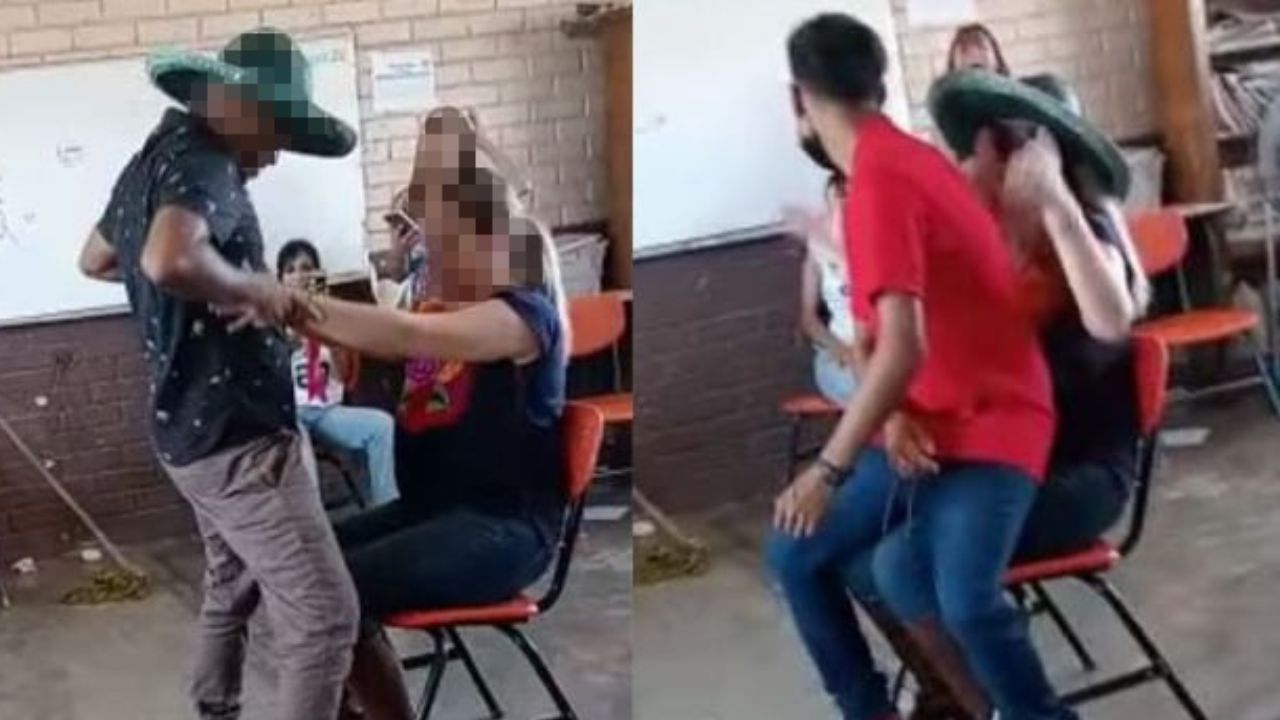 Suspenden a maestra en Coahuila, ¡por grabarse perreando con sus alumnos!