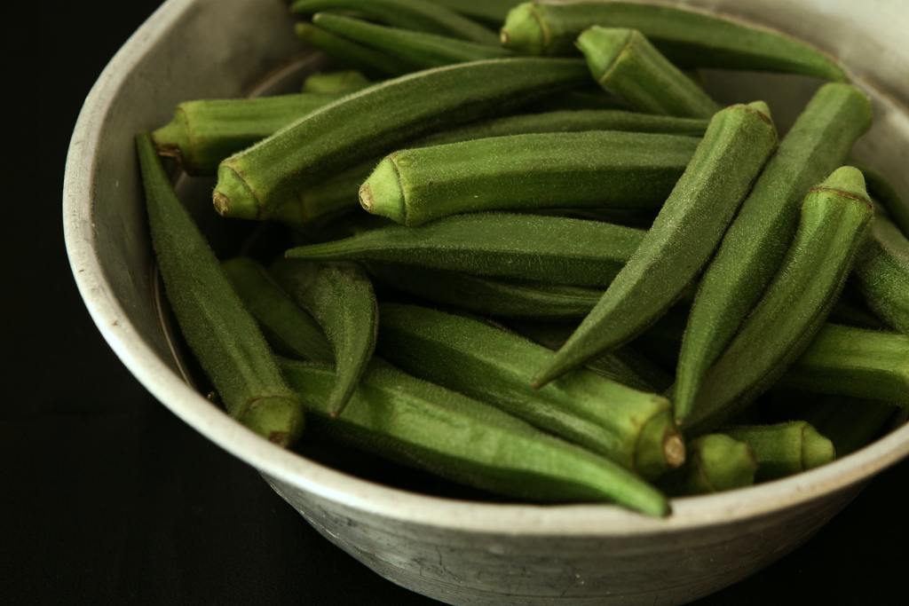 Okra, una planta de África que llegó hasta Guerrero