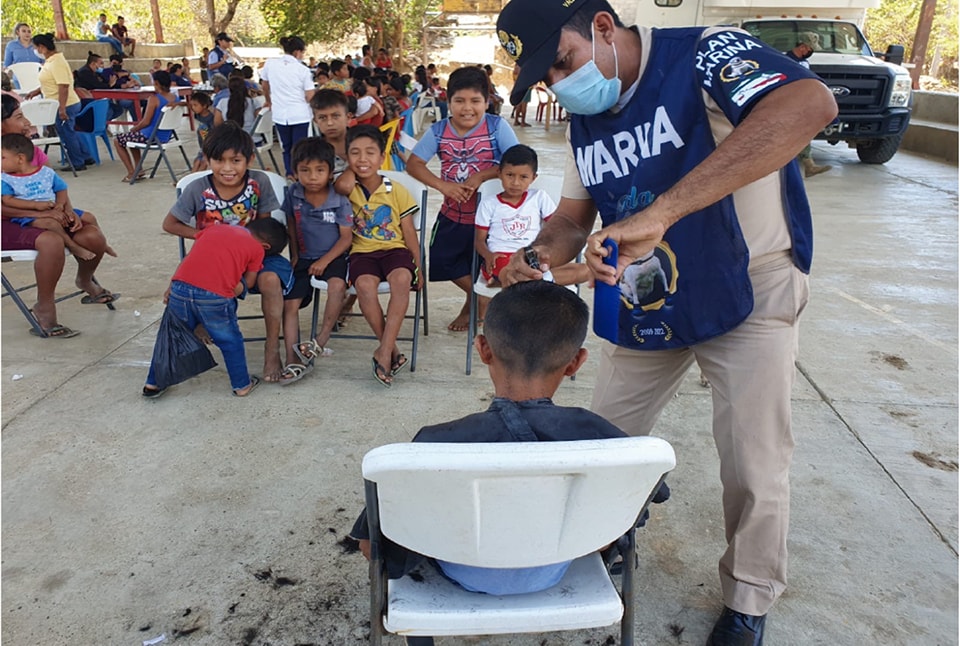 SEMAR y Secretaría de Salud realizan jornadas a comunidades alejadas de Guerrero