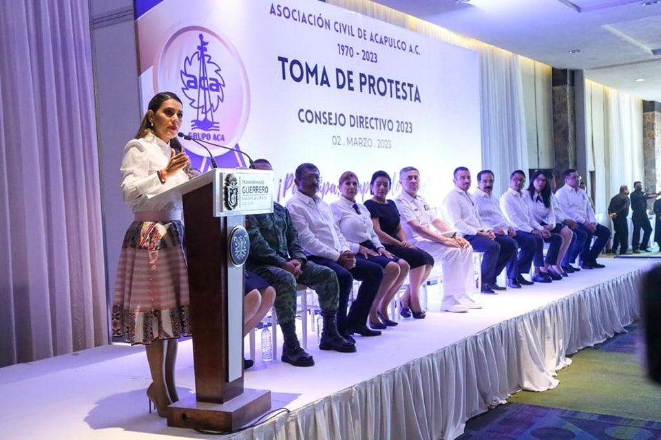 Asiste Gobernadora a Toma de protesta del Grupo ACA