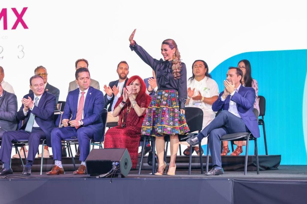 Asiste Evelyn Salgado a la inauguración de la 47 Edición del Tianguis Turístico en la CDMX