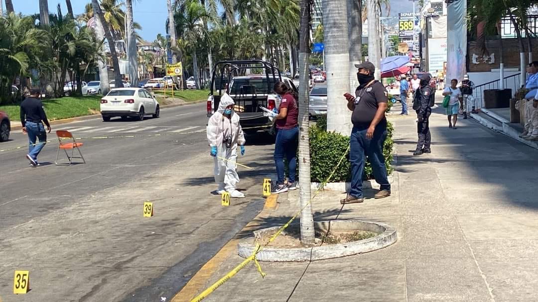 Fin de semana violento: más de siete personas heridas a balazos en ataque a bares en Acapulco