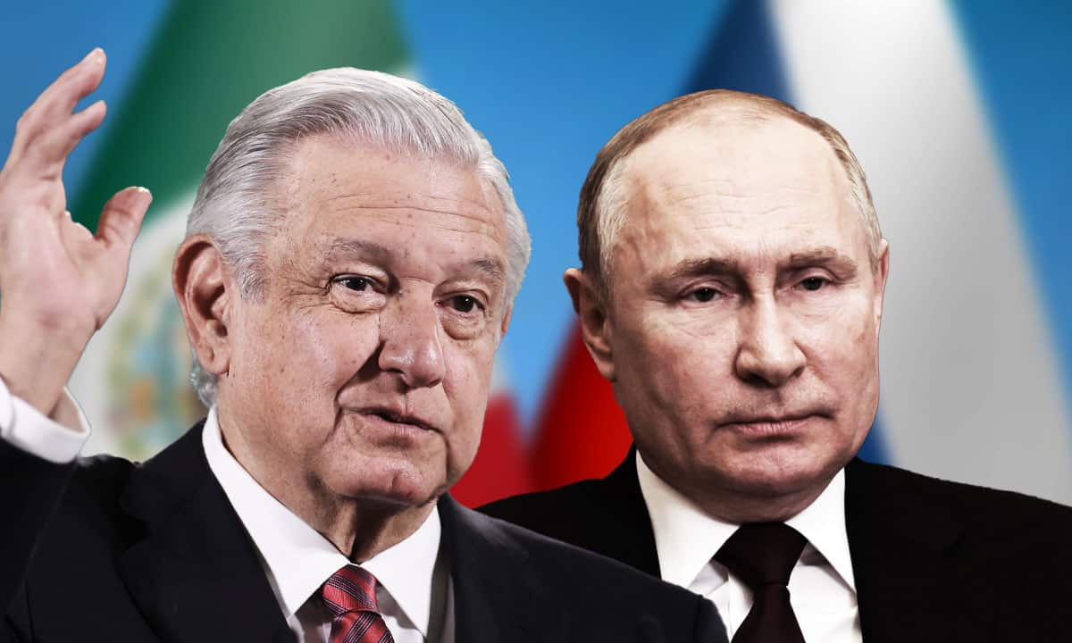 Putin celebra postura neutral de México ante la situación que vive Rusia