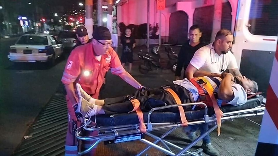Cuatro lesionados en choque vehicular en la Av. Cuauhtémoc, Acapulco