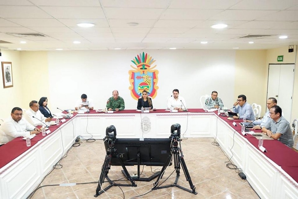 Encabeza gobernadora Evelyn Salgado trabajos coordinados de seguridad de la Mesa para la Construcción de la Paz