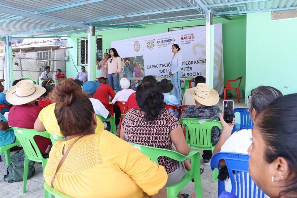 Capacita Secretaría de Salud a Comités de Contraloría Social de la Costa Chica de Guerrero
