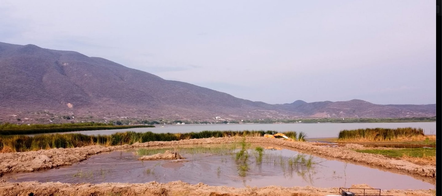 Siguen los trabajos de dragado en la laguna de Tuxpan con el apoyo del estado