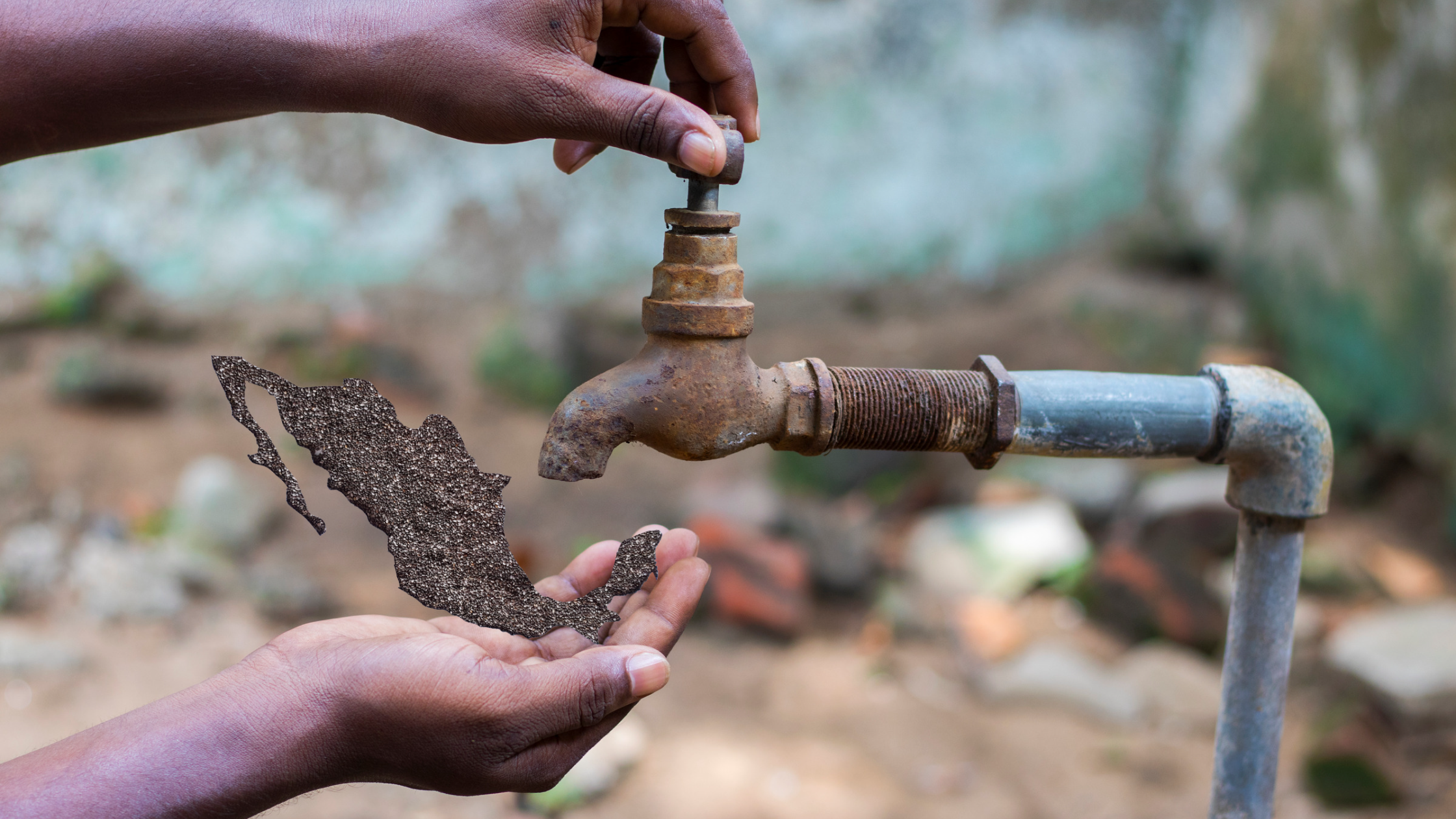 México enfrenta una fuerte crisis hídrica