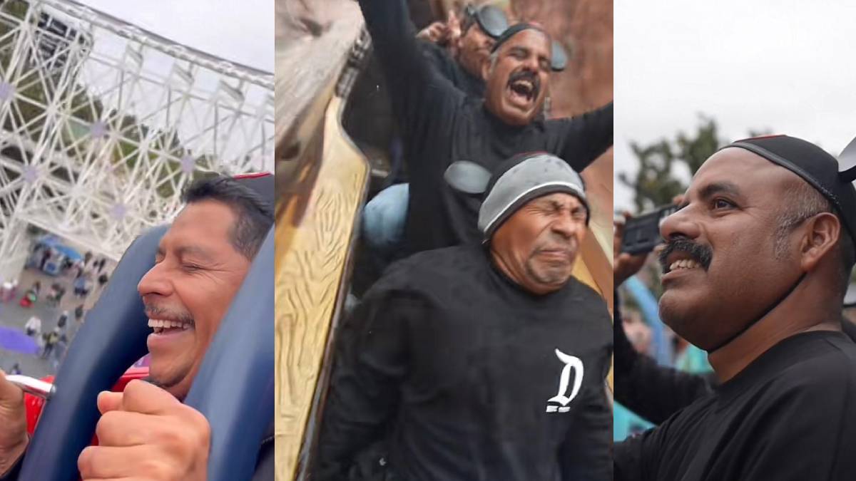 Viral: influencer lleva a trabajadores migrantes a Disneyland