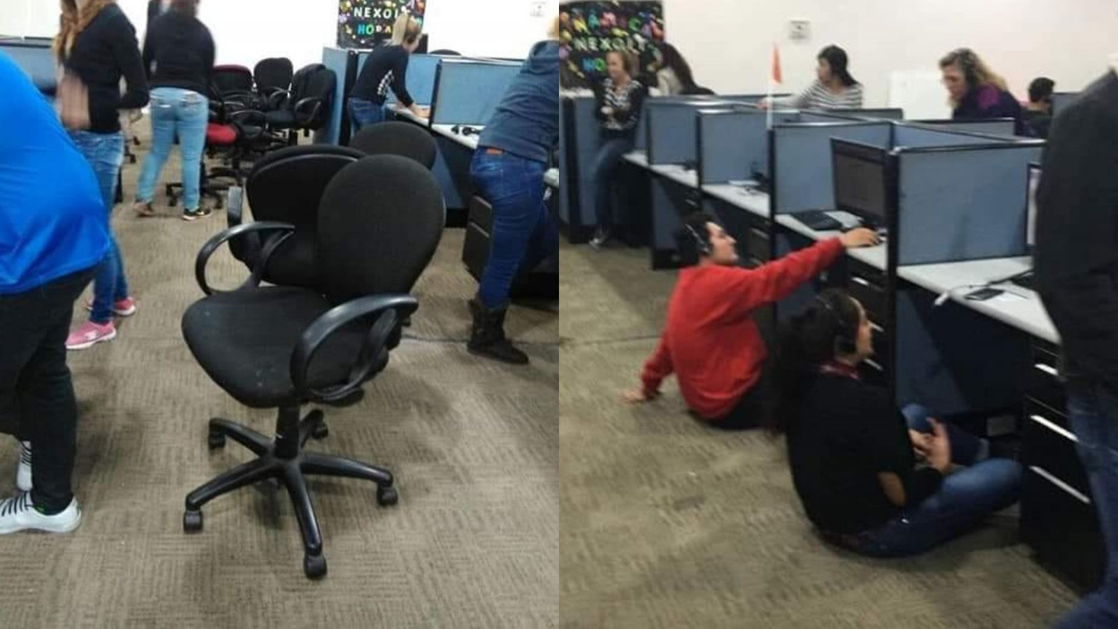 Se viraliza call center que supuestamente dejaba a empleados sin sillas si no venían