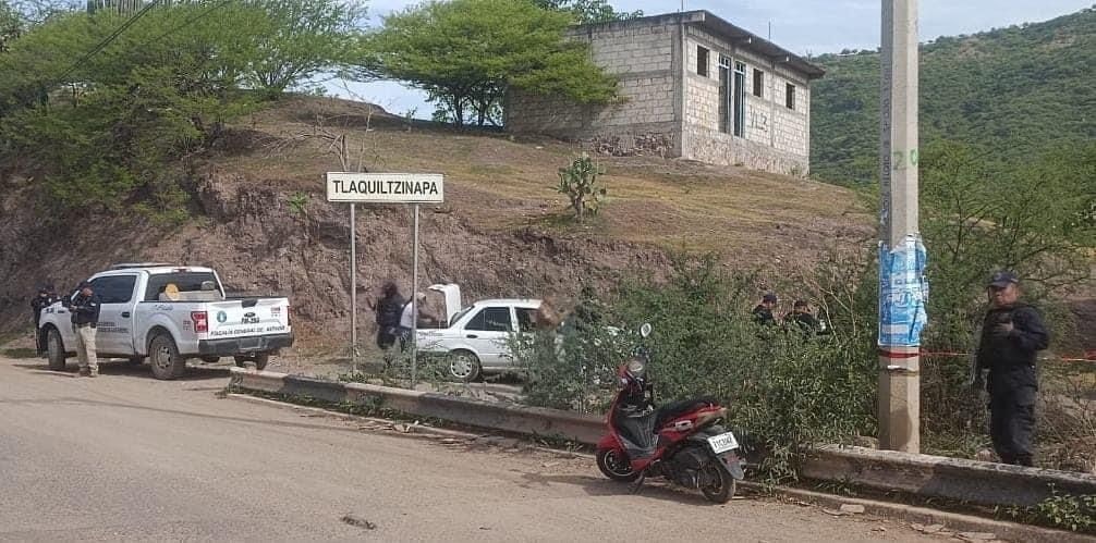 Asesinan a un hombre a balazos en Tlapa de Comonfort