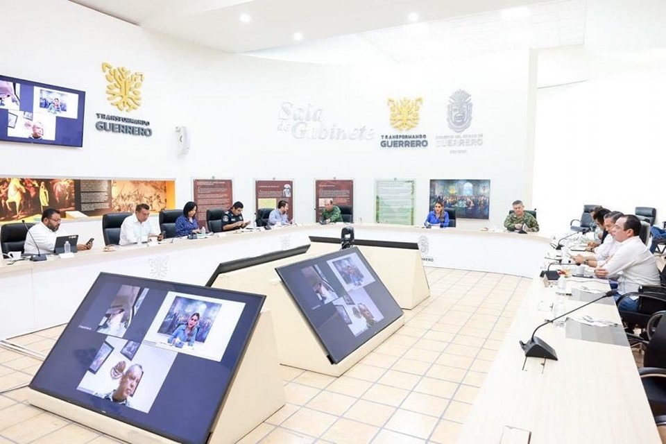 Gobernadora Evelyn Salgado encabeza reunión de la Mesa para la Construcción de la Paz en Guerrero