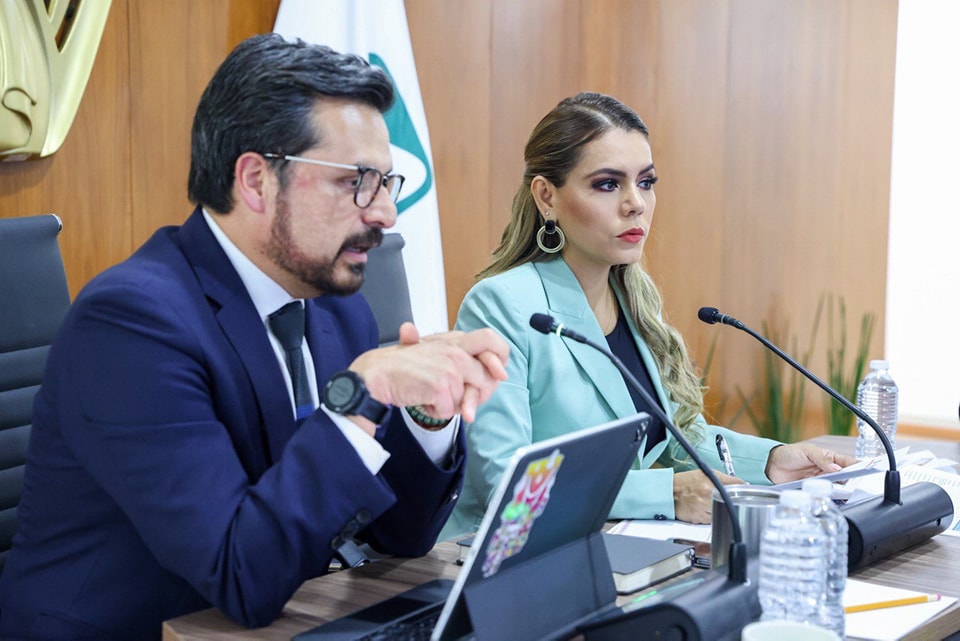 Se reúne la gobernadora de Guerrero con Zoé Robledo para dar seguimiento a proyectos del Plan Nacional IMSS Bienestar