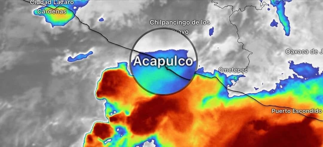 Protección Civil mantiene monitoreo por onda tropical 13 y pronostica lluvias fuertes en Acapulco