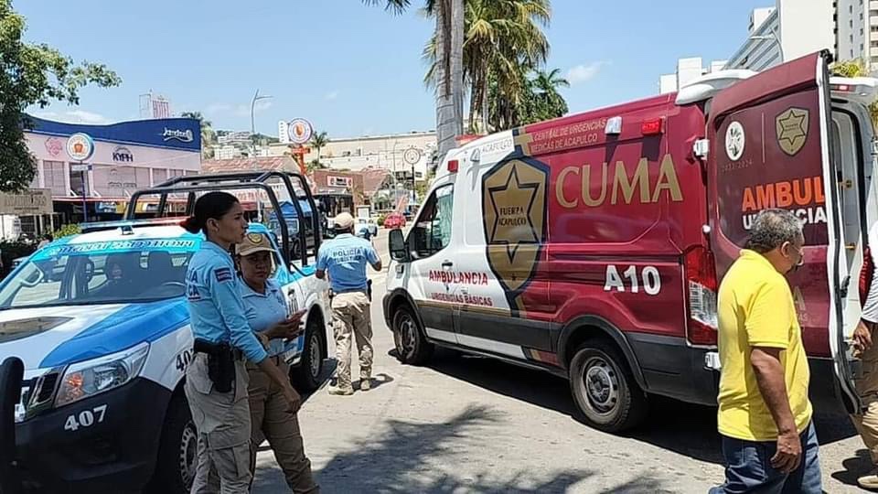 Atropellan a una mujer en la avenida Costera Miguel Alemán, en Acapulco