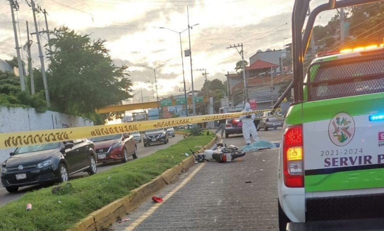 Trágico accidente en Acapulco, un adulto mayor pierde la vida al ser atropellado