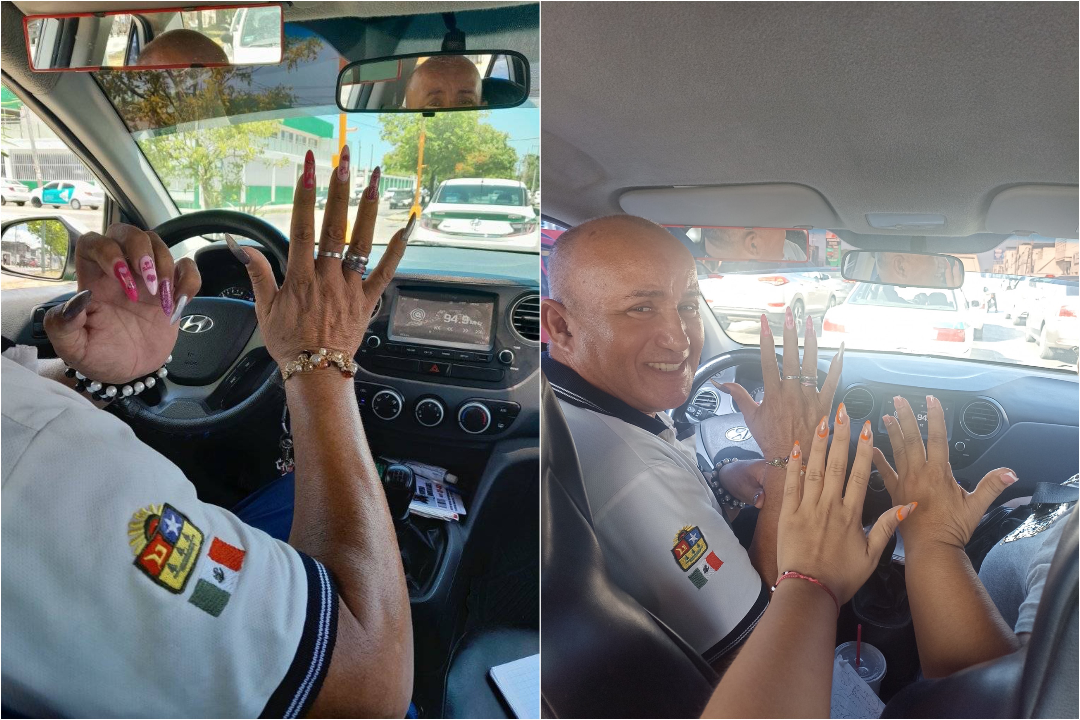 Taxista con uñas largas se convierte en sensación en Cancún: ¡Un viaje inolvidable!
