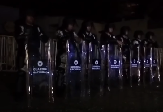 Secretaría de Seguridad Pública Estatal actúa rápidamente para contener manifestación en CERESO de Acapulco