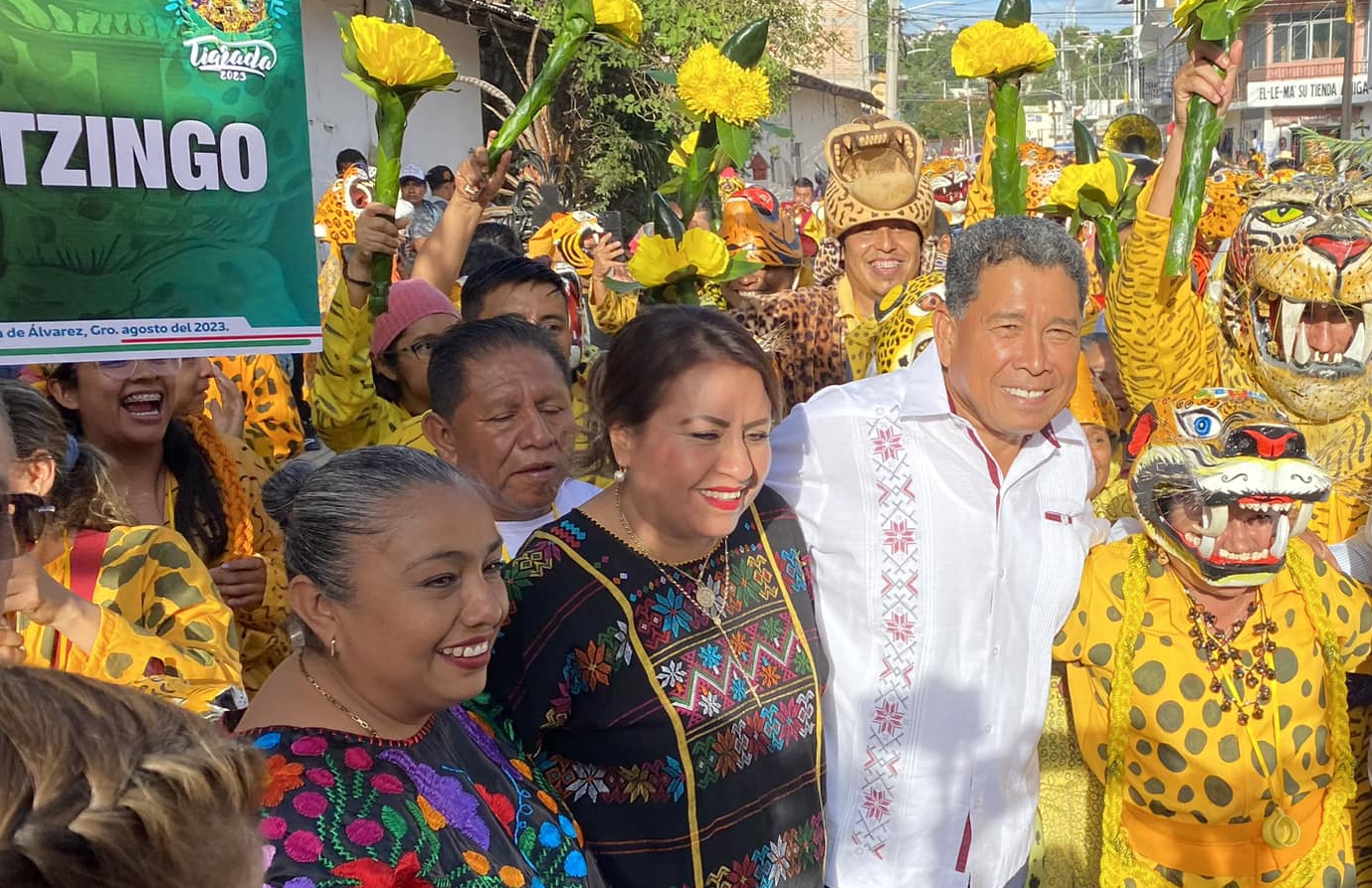 Municipio de San Marcos celebra la tigrada de Chilapa de Álvarez