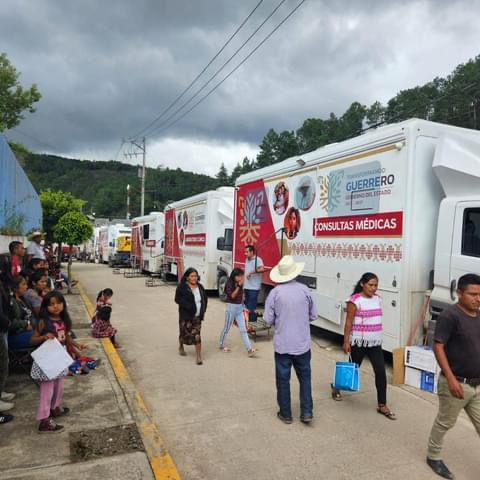 Atención médica en zonas marginadas de Guerrero: 24 mil 252 acciones de salud en dos meses