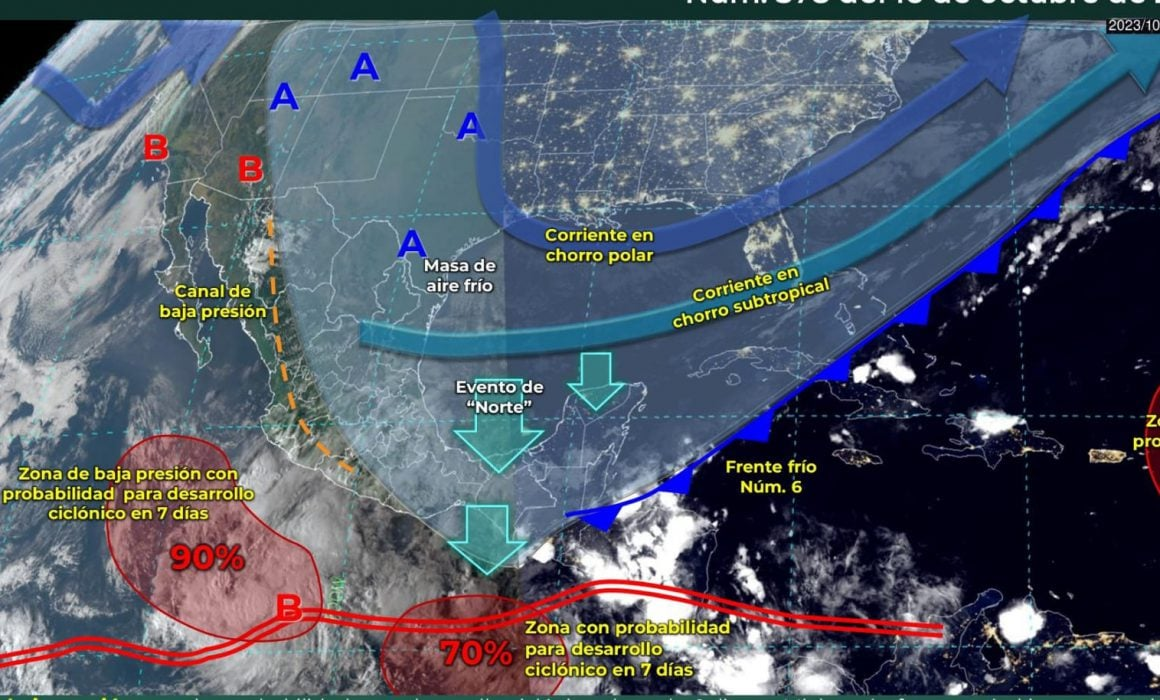 Alerta en Guerrero por Pronóstico de Lluvias Intensas