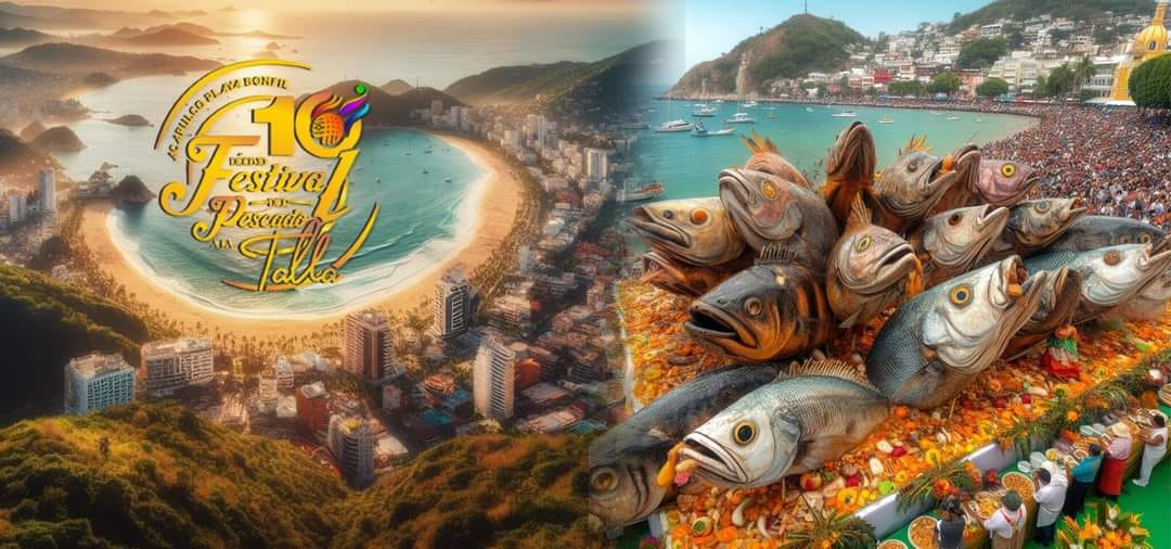 Décima edición del Festival del Pescado a la Talla en playa Bonfil reúne a restaurantes y artesanías