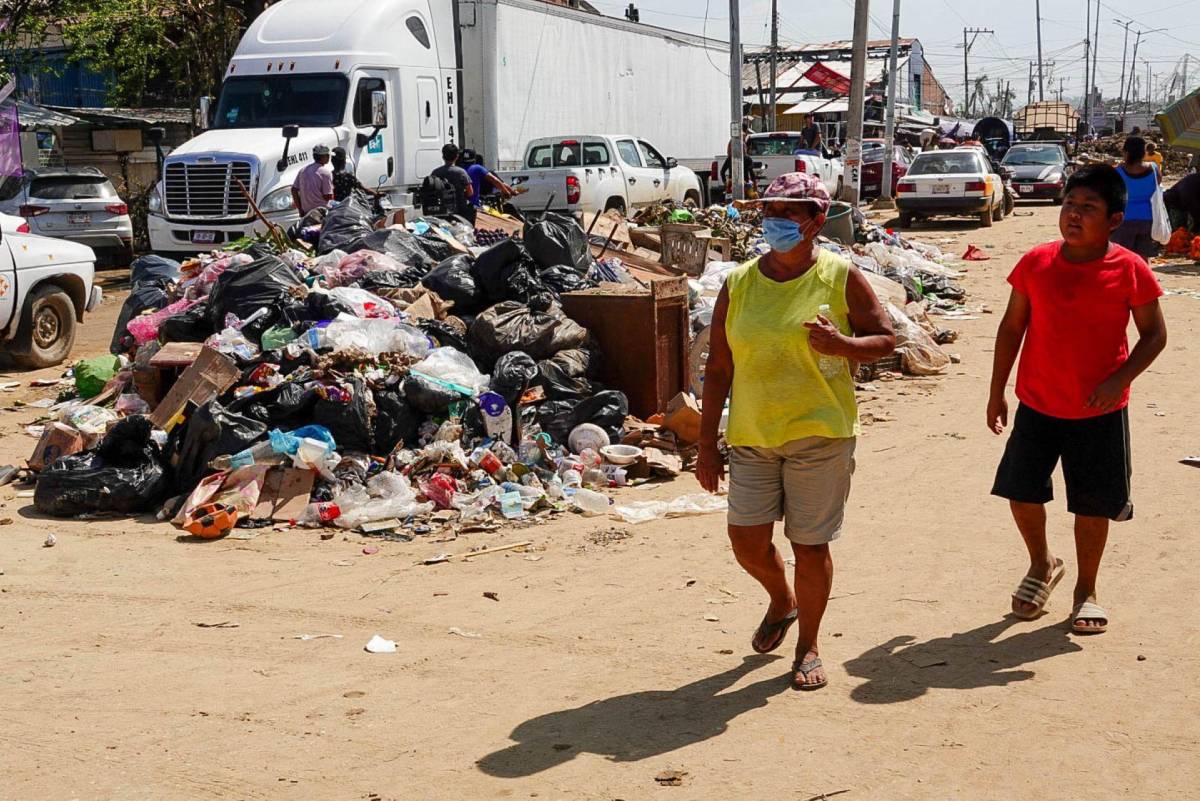 Evelyn Salgado prioriza solucionar problemas de Basura por huracán Otis; se lo representante a dos años de basura