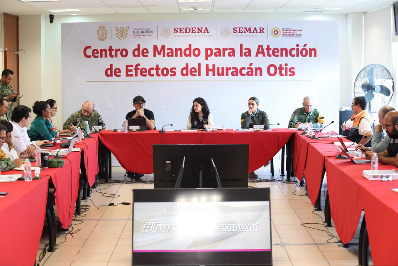 Gobernadora Evelyn Salgado y Secretaria de Gobernación encabezan reunión para avanzar en la reconstrucción de Acapulco y Coyuca de Benítez