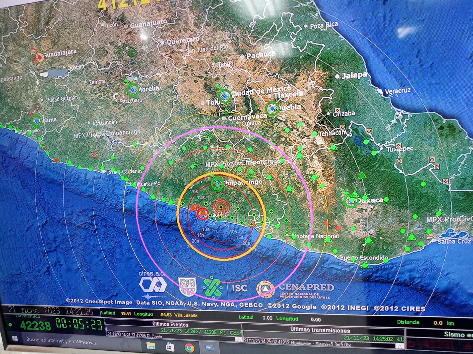 Sismo de magnitud 4.9 en las costas de Guerrero: activados protocolos de Protección Civil