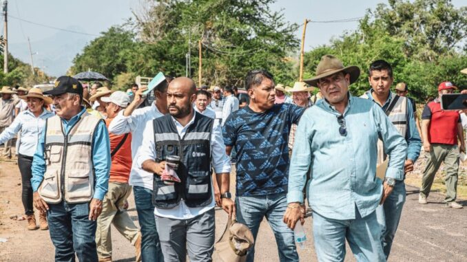 Acciones inmediatas para la recuperación en Ajuchitlán del Progreso tras el huracán Otis