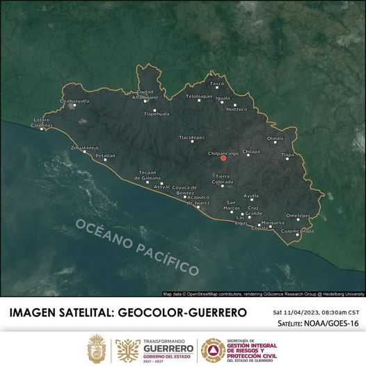 Condiciones Meteorológicas Cambiantes en Guerrero