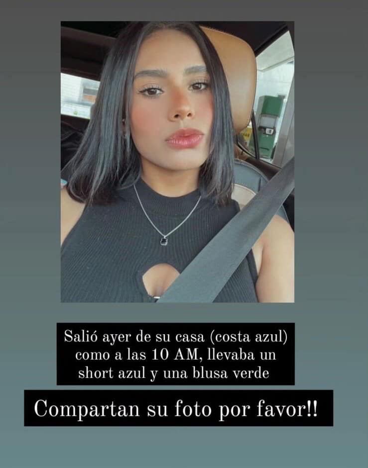 Familiares y Amigos Exigen la localización  en Acapulco de Luisa Fernanda García Villegas