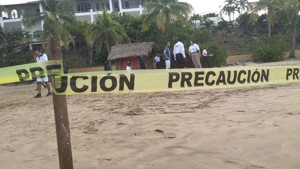 Tragedia en playa quieta, ataque de animal marino deja un turista muerto y una mujer herida