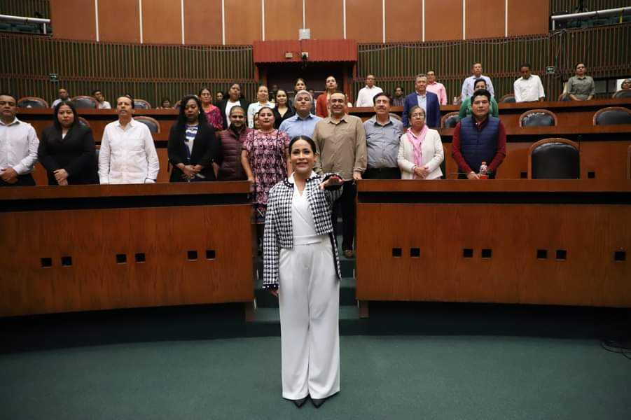 Gloria Citlali Calixto asume la coordinación de Morena en el Congreso del Estado