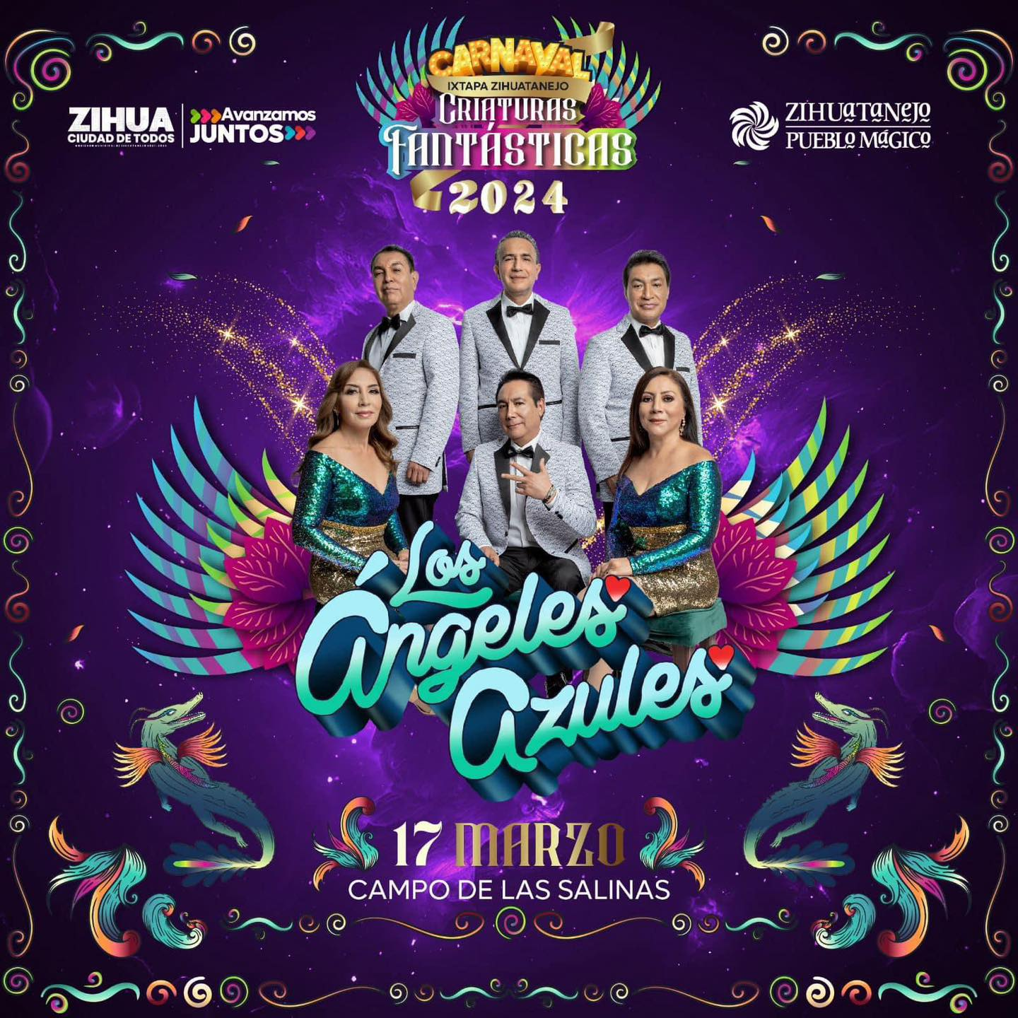 Anuncian el carnaval Ixtapa-Zihuatanejo Criaturas Fantásticas con grandes artistas