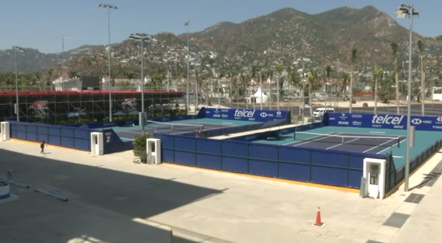 Arena GNP en Acapulco lista para el Abierto Mexicano de Tenis 2024