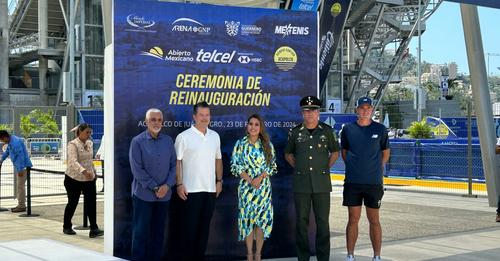 Abierto Mexicano de Tenis Generará Empleo para Acapulco: Reinauguración de la Arena GNPca