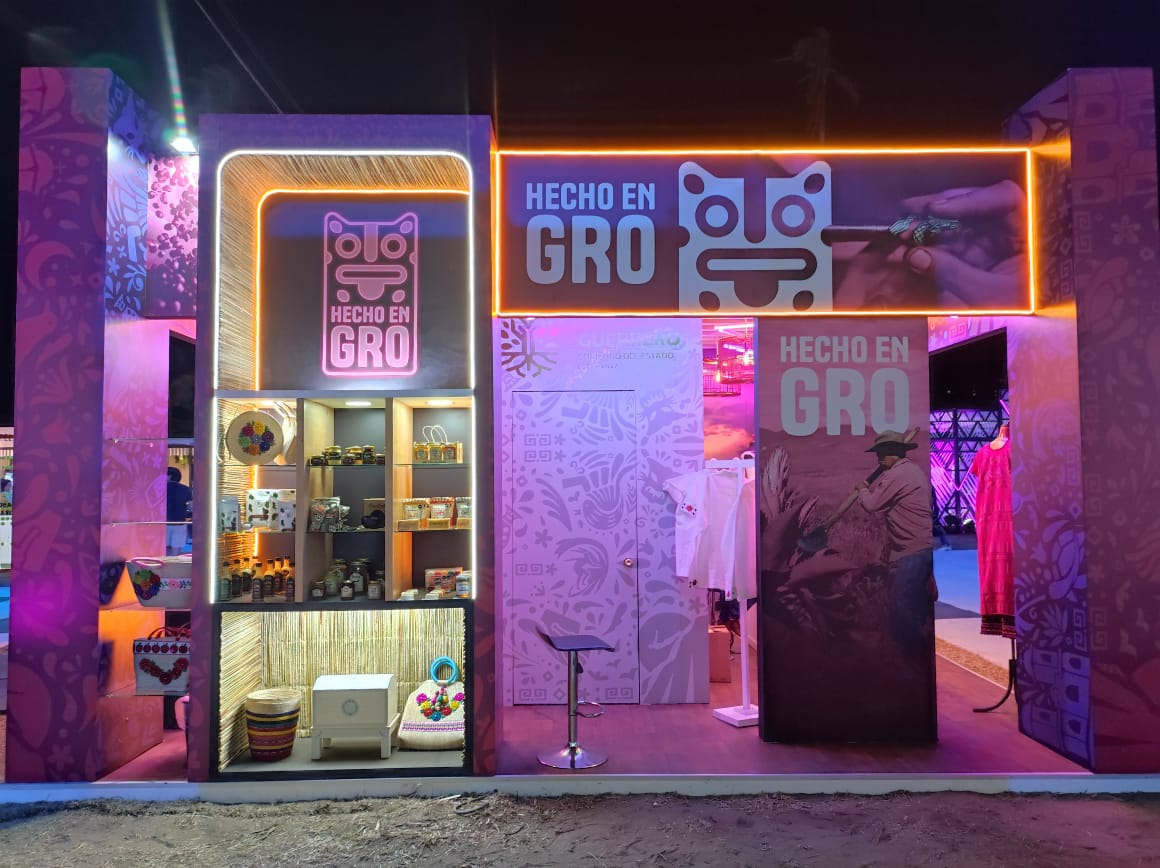 Artesanías y productos guerrerenses se lucen en el Abierto Mexicano de Tenis 2024