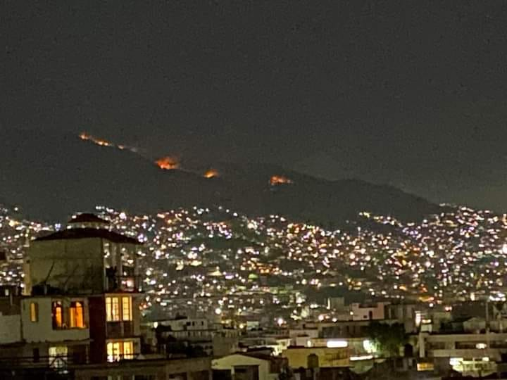 Continúa Trabajo Preventivo para Combatir Incendios en Acapulco