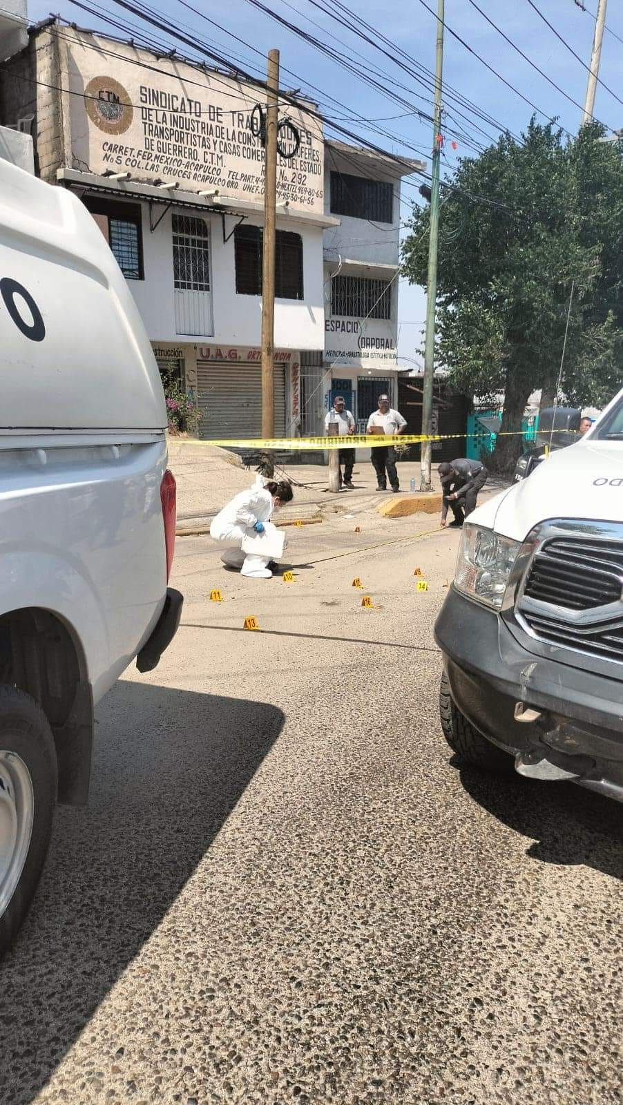 Violento ataque en una clínica de las cruces deja un hombre muerto