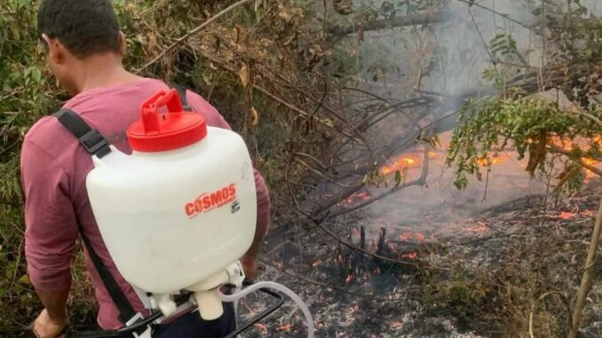 Gobierno Municipal de Acapulco sofoca tres incendios en distintos poblados