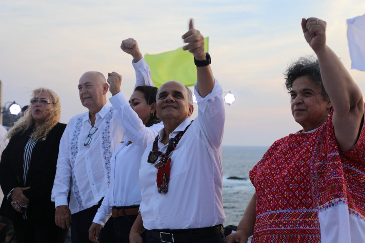 Candidatos de la Alianza critican respuesta del Gobierno Federal ante huracán Otis
