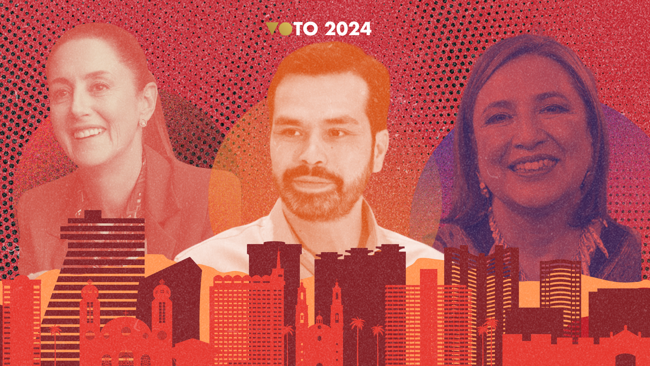 Candidatos a Presidente se reúnen en Acapulco para actos públicos