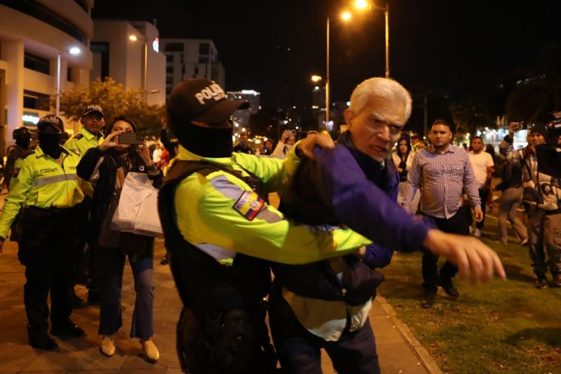Incidente en embajada de México en Quito: Policía ecuatoriana captura a exvicepresidente Jorge Glas