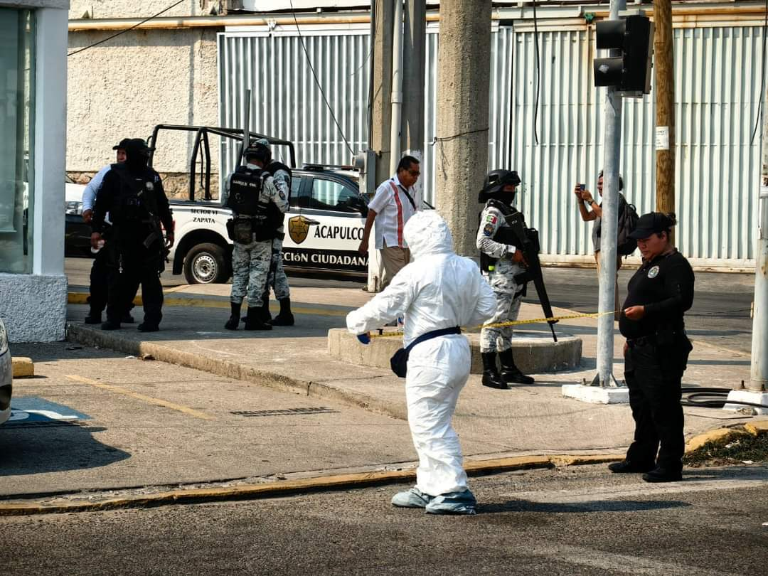 Balean a un hombre en un banco HSBC en Acapulco, muere en hospital