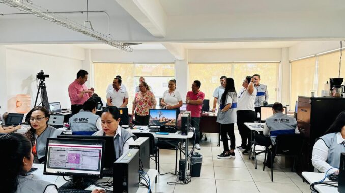 IEPC Guerrero realiza exitoso Simulacro del Programa de Resultados Electorales Preliminares