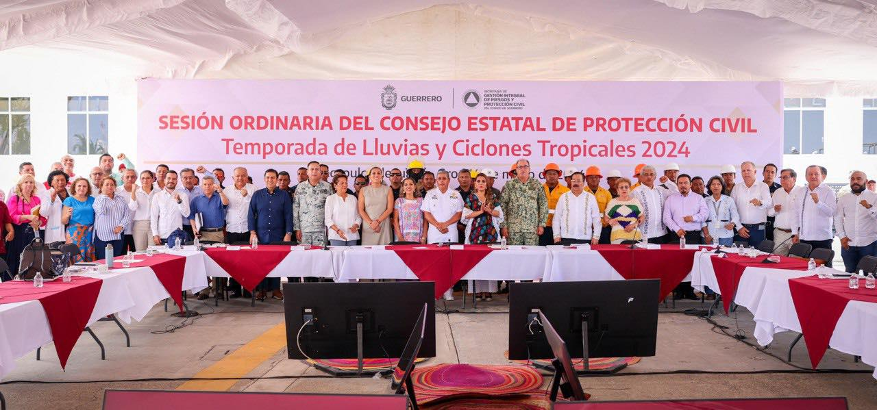 Guerrero se Prepara para Enfrentar la Temporada de Lluvias y Ciclones Tropicales del 2024