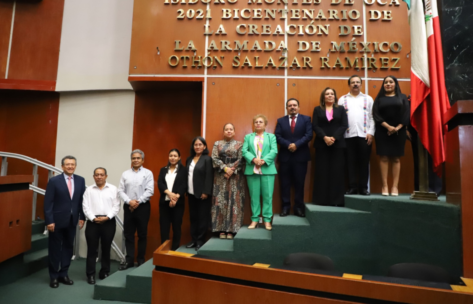 Homenaje al líder magisterial Othón Salazar Ramírez en Guerrero: inscriben su nombre en el Muro de Honor del Congreso Estatal