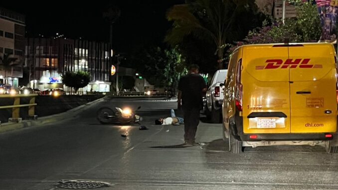 Motociclista grave tras derrapar en el Encauzamiento Huacapa